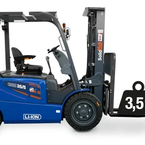 Chariot élévateur électrique SolidHub GSE35/5 – 3,5 T – 4,80 m – Li-Ion