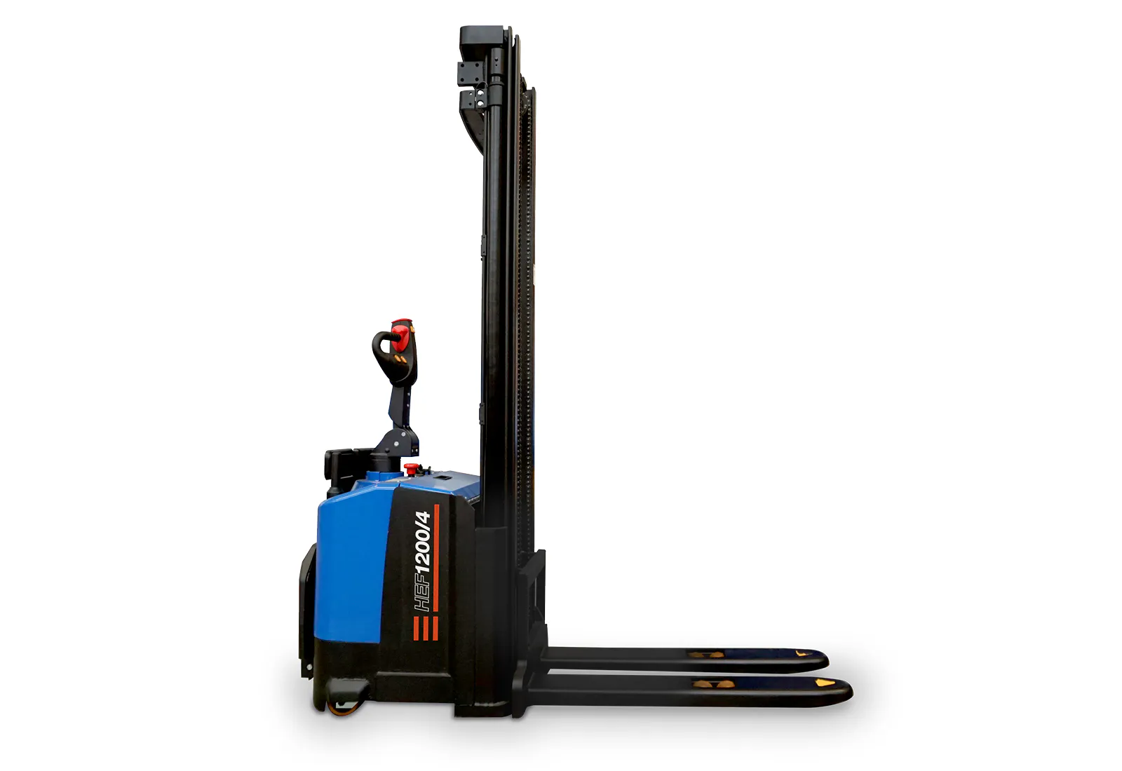 Gerbeur électrique autoporté SolidHub HEF1200/4 – 1,2 T – 4,00 m – Plateforme conducteur – Image 10
