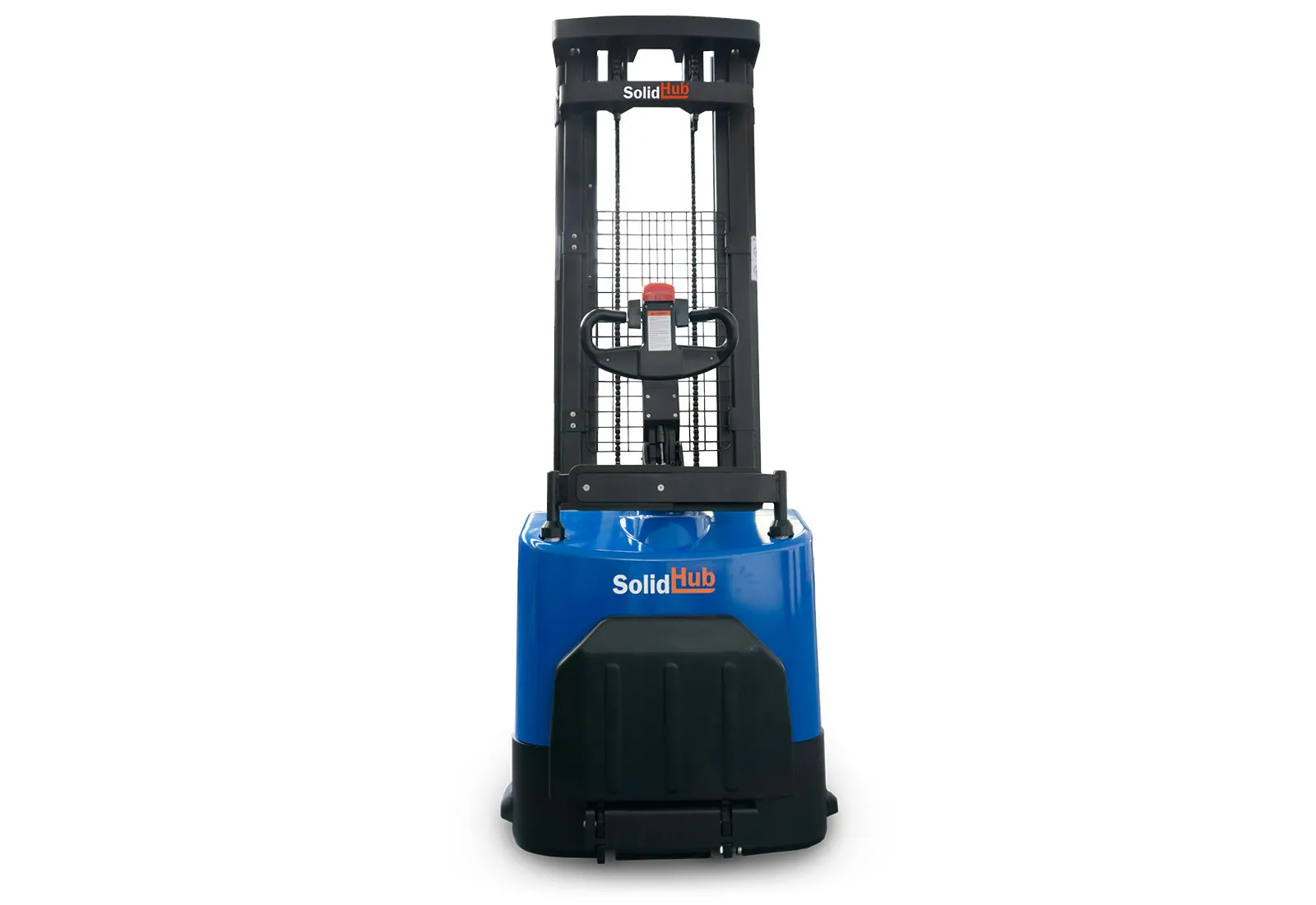 Gerbeur électrique autoporté SolidHub HEF1200/4 – 1,2 T – 4,00 m – Plateforme conducteur – Image 4