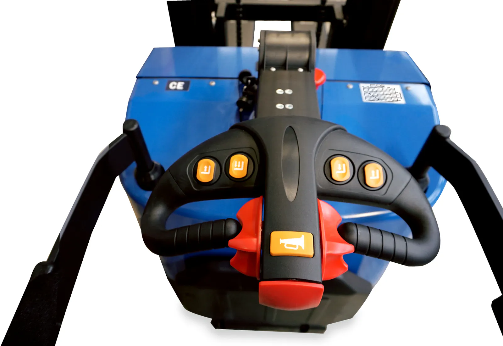 Gerbeur électrique autoporté SolidHub HEF1200/4 – 1,2 T – 4,00 m – Plateforme conducteur – Image 8