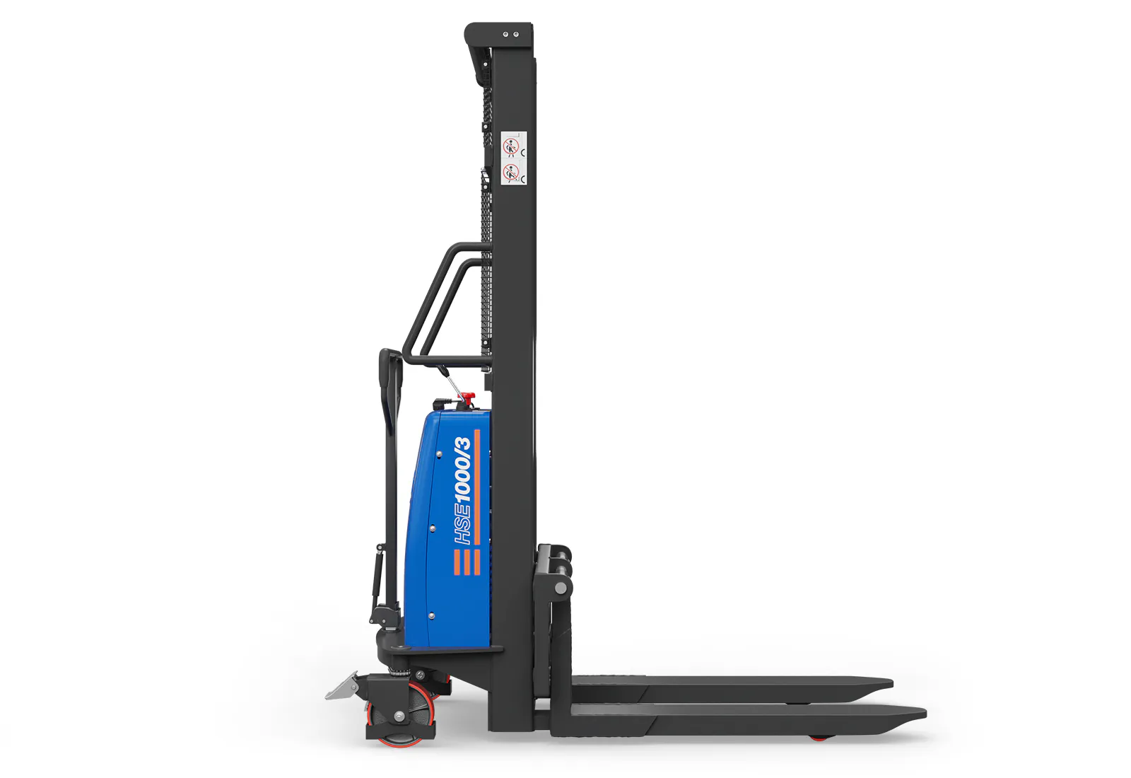 Gerbeur semi-électrique SolidHub HSE1000/3 – 1 T – Hauteur de levage 3,00 m – Image 10